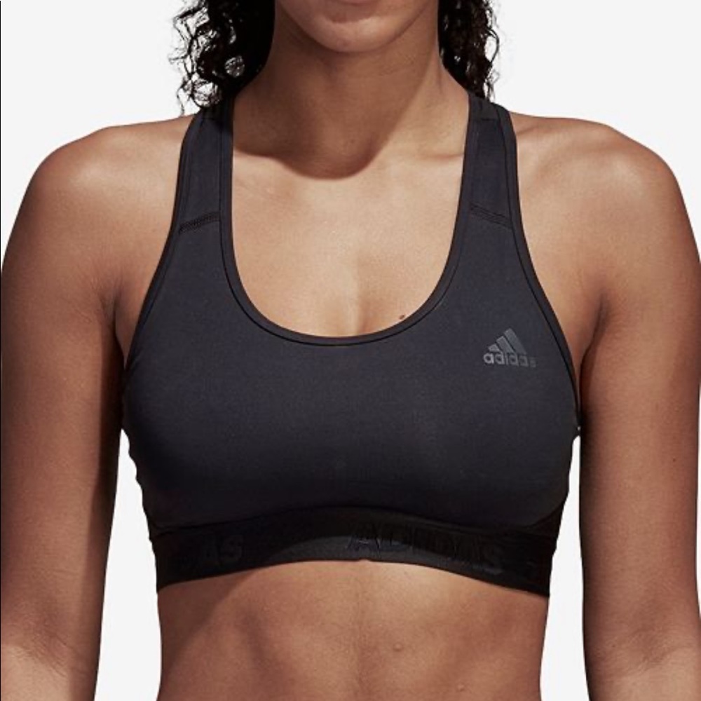 Adidas Alphaskin Racerback Sports Bra (XS)